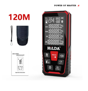 HILDA 120 Red Beam Meter Laser Distance Measurer
