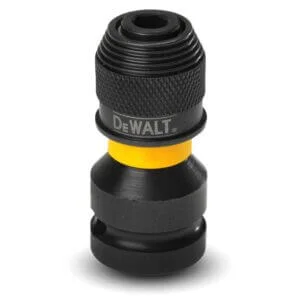 DeWalt 1/2" Square to 1/4" Hex Impact Wrench Adapter DT7508