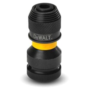 Hand Tools | Measuring Tools | Tool Accessories DeWalt 1/2" Square to 1/4" Hex Impact Wrench Adapter DT7508