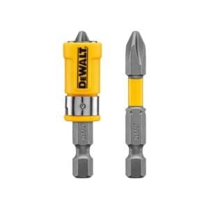 Hand Tools | Measuring Tools | Tool Accessories DeWalt DWA2PH2SL MAX FIT 10X Magnetic Screw Lock Power Bit & Sleeve 50mm #2PH