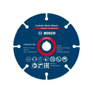 BOSCH Expert 76mm Carbide Multi Wheel Cutting Disc