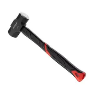 DELIXI 1LB Industrial Club Hammer with Shockproof Handle
